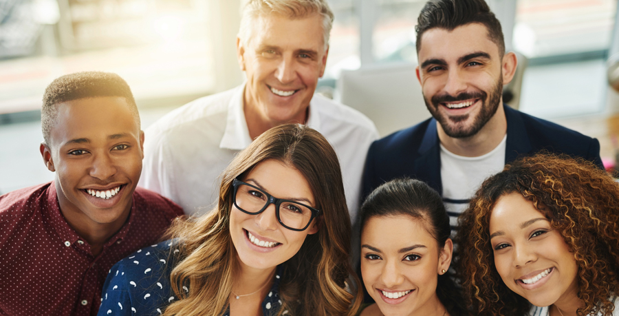 Image of diverse people