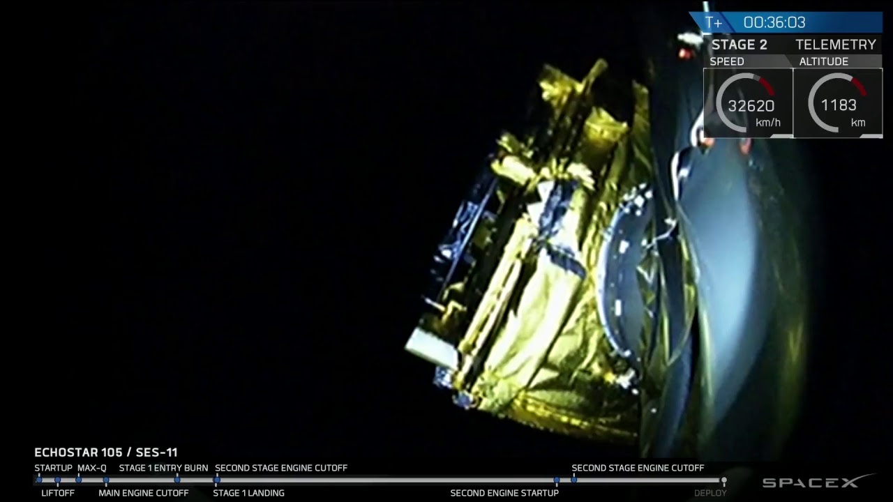 Echostar 105 / SES-11 Launch Webcast thumbnail